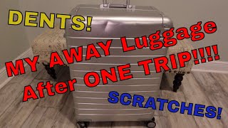 Away Aluminum Luggage Review - After ONE Trip