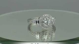 1.71ct Round Brilliant Cut Diamond Engagement Anniversary Ring- Mark Broumand