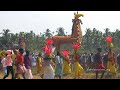 have you ever seen a horse effigy kuthirakolam witness the machattu mamangam to be amazed