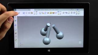 Siemens NX 10 Touch Screen Demo