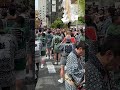 担ぎ手が大集結 合羽橋 2023 矢先稲荷神社例大祭 本社神輿 portable shrine matsuri yasakiinari festival japan tokyo shorts