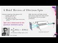 Chiral Induced Spin Selectivity (CISS): Brock University CHEM 7P95 Seminar