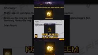 KODE REDEEM SG TEROMPET‼️CARA MENDAPATKAN TOKEN SG TEROMPET GRATIS DARI GARENA #freefire #event