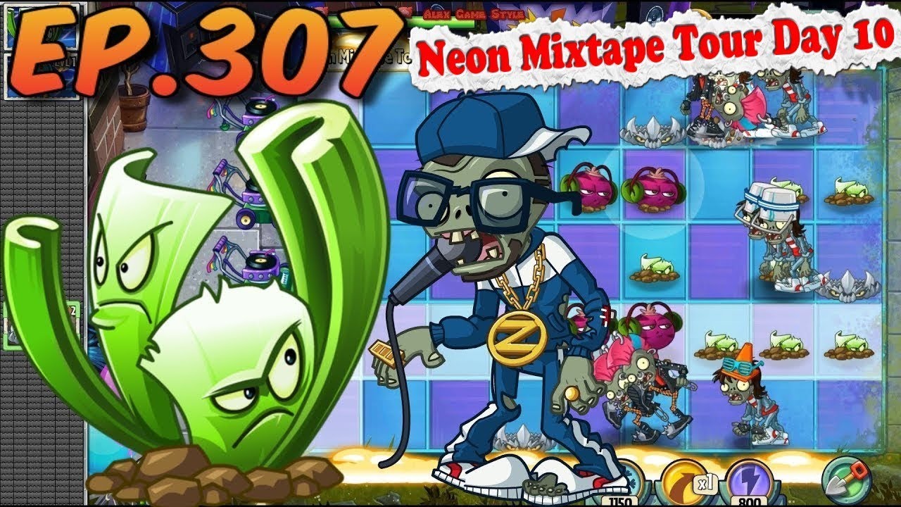 Plants Vs. Zombies 2 - New MC Zom-B - Neon Mixtape Tour Day 10 (Ep.307 ...