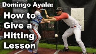 How to Give a Hitting Lesson