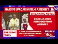 delhi assembly atishi and several mlas thrown out of session by bjp’s vijender gupta breaking