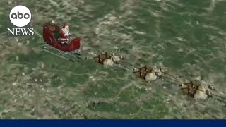 LIVE: NORAD tracks Santa Claus on Christmas Eve