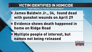 Victim Identified in Martinsville Homicide