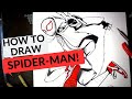 Speed Drawing (Miles Morales)Spider-Man| Music: Post Malone, Swae Lee - Sunflower
