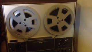 Sony TC-366 reel to reel first test