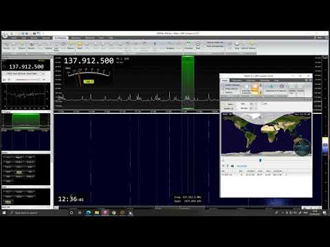 Decoding Weather Satellite NOAA 18 - YouTube