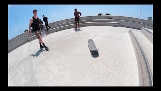 i BROKE MY BOARD AT VENICE SKATEPARK