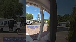 Phoenix homeowner checks on struggling USPS mail carrier during intense heat