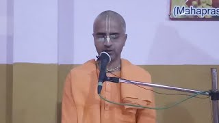 भक्ति सिंचन कक्षा श्रीमान अनंतशेष प्रभुजी द्वारा, इस्कॉन अमरावती, दिनांक २७/मार्च/२०१८