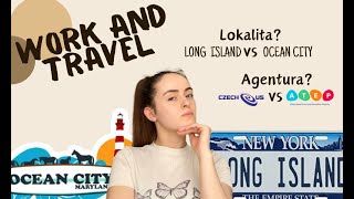 2. Work and Travel: Porovnání agentur CZECH-US a ATEP | Výběr lokality (OCEAN CITY) + pozice