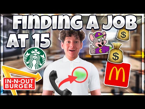 What is a good job for a 15 year old?