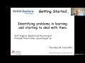 Free Webinar: Identifying problems in learning and starting to deal with them