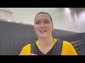 iowa women s basketball fr. taylor stremlow adjusting to the college game we ve grown immensely