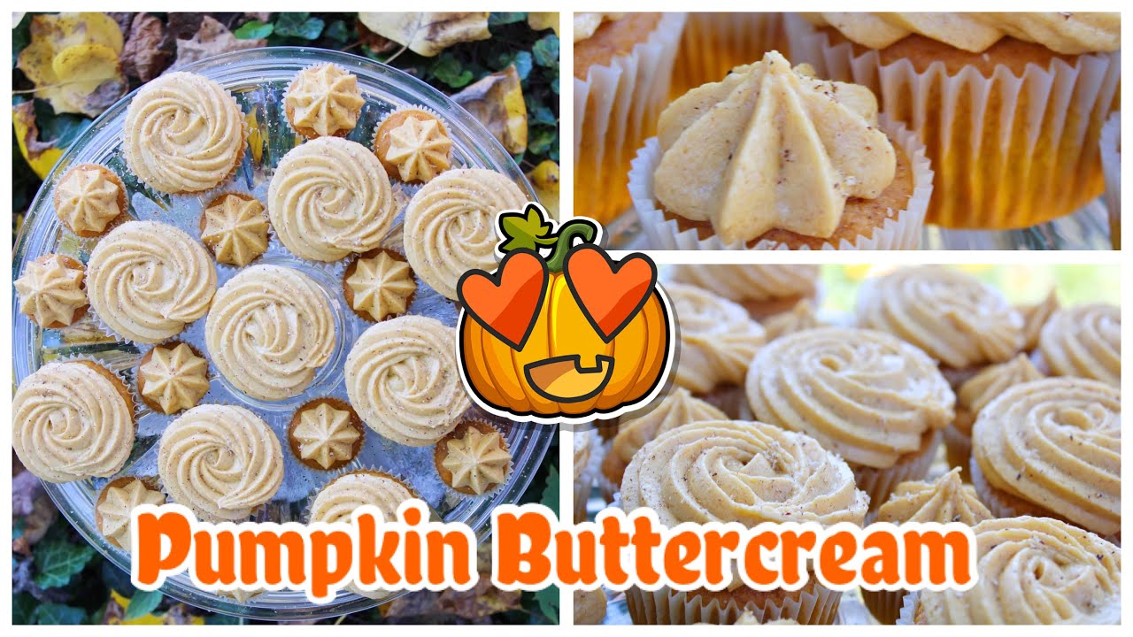 Pumpkin Buttercream Recipe Tutorial Youtube