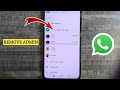 How To Remove Someone As An Admin in WhatsApp Group 
