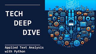 Deep Dive: Applied Text Analysis with Python