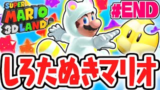 無敵の限定アイテム出現!!しろたぬきマリオに大変身!!とびだす実況Part37(最終回)【スーパーマリオ3Dランド】