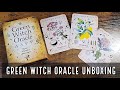 Green Witch Oracle | Unboxing and Flip Through