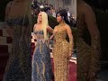 Cardi B and Donatella Versace at the Met Gala yesterday #shorts 🎥 @Chrisaaronmanage...