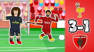 🤡DAVID LUIZ - LOL!🤡 Liverpool vs Arsenal 3-1! (Salah Matip Parody Goals Highligh