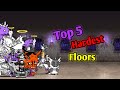 Battle Cats - Top 5 Hardest Heavenly Tower Floors (In my opinion)