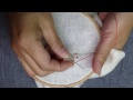 french knot stitch法國結粒繡