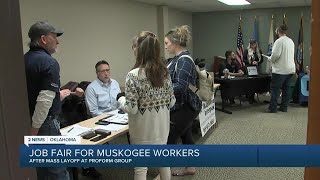 Job fair held for Muskogee workers after mass layoffs