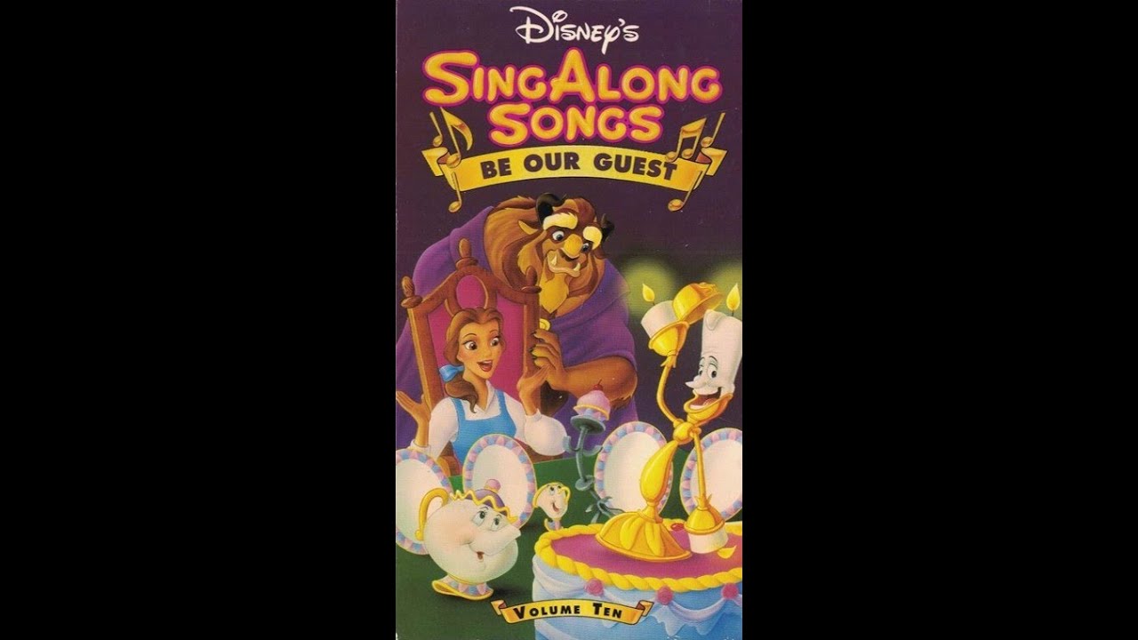 Opening To Disney's Sing Along Songs: Be Our Guest 1992 VHS - YouTube