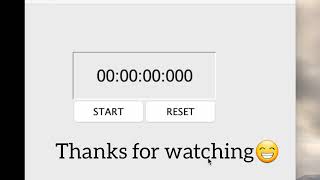 StopWatch Using #java language