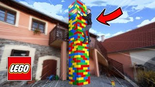 POSTAVILI JSME NEJVĚTŠÍ LEGO VĚŽ NA SVĚTĚ! 🤩😱 **špatný nápad**