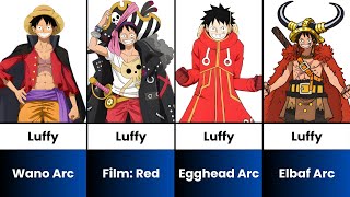Evolution of Every Strawhat's Outfit in One Piece