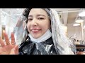 【密着】私の1日に密着vlog♡準備からお仕事の様子、新しいヘアスタイルも♡