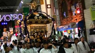 平成27年　宇都宮市・二荒山神社　冬渡祭　神輿市内渡御（還御）