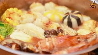 Super Cook Hotpot ဟင်းအနှစ်ဖြင့် ဟော့ပေါ့ ချက်ပြုတ်နည်း