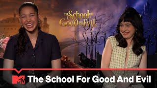 The Cast of The School For Good And Evil Play MTV Yearbook | MTV Movies