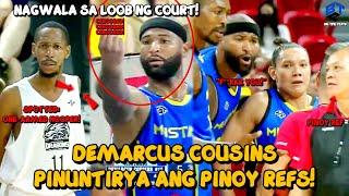 NAGKA TANTRUMS SI DEMARCUS COUSINS DAHIL SA PINOY REFS! 1ST GAME NI HOWARD, COOK \u0026 CABAGNOT MUSTANGS