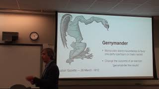 Jonathan Mattingly, Duke University, Quantifying Gerrymandering: A mathematician goes to court