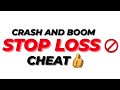 How to cheat stop loss on crash and boom  ( cracked strategy )