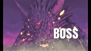 二之国2：幽灵国度 攻略三十七 上古神兽第一形态BOSS战 Ni No Kuni 2 - Walkthrough Part 37 The Honored One Battle Fight