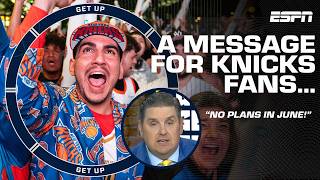 Windy’s message to Knicks fans 🗣️ ‘No plans in June…you’re gonna be watching this team!’ | Get Up