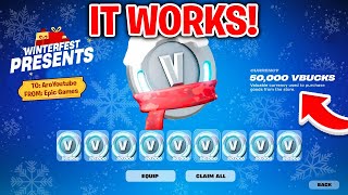 I just got 13,500 FREE VBUCKS in Fortnite Chapter 6... (Free V-Bucks Glitch 2025)