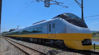 特急ひたち3号 仙台行 E657系 K2編成ｲｴﾛｰｼﾞｮﾝｷﾙ塗装 駒ヶ嶺駅 5/11