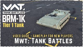 BRM-1K Gameplay | MWT: Tank Battles