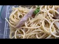 ラムーの〝だしが決めての和風カルボナーラ〟を食べました