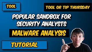 Cybersecurity Sandbox for Security Analysts - Malware Analysis